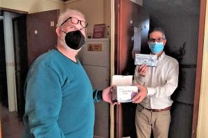 Associazione Aima, donate 2mila mascherine per bambini