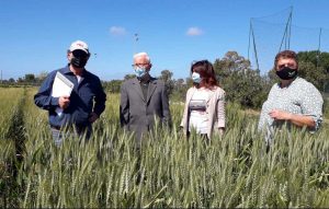 Tarquinia - La visita al campo sperimentale dell'istituto Cardarelli