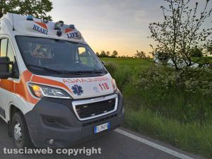 Un'ambulanza - Immagine di repertorio