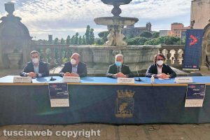 Viterbo - La conferenza di presentazione della Mille miglia