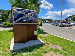 Viterbo - Coronavirus - Il monumento che sarà inaugurato domani al Sacrario