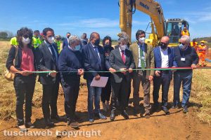 Tarquinia - L'inaugurazione dei lavori