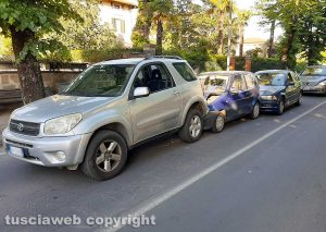 Cura di Vetralla - Tamponamento a catena