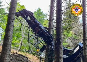 Funivia di Stresa - Un particolare della cabina