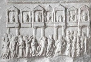 Bassorilievo di epoca romana rubato a Castel Sant'Elia, ritrovato dopo 50 anni