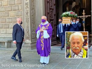 Viterbo - La Quercia - I funerali di Francesco Sterpa