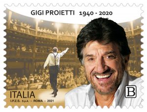 Francobollo a Gigi Proietti