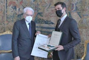 Sergio Mattarella e Roberto Bolle