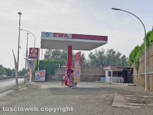 Un distributore Ewa a Viterbo