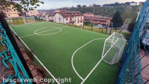 Capranica - Campetto sintetico in via Aldo Moro