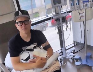 Blink 182 - Mark Hoppus in ospedale