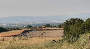 Montefiascone - Allevamento intensivo di galline ovaiole - Inizio cantiere