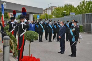 Rieti - Celebrazione della festa dell'arma dei carabinieri 2021