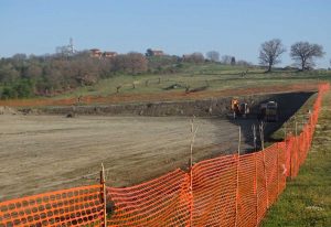 Montefiascone - Allevamento intensivo di galline ovaiole - Inizio cantiere