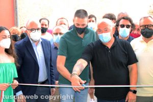 Viterbo - FdI - L'inaugurazione del circolo a Grotte Santo Stefano