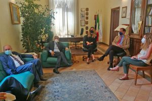 Viterbo - La firma del protocollo tra Unitus e Garante