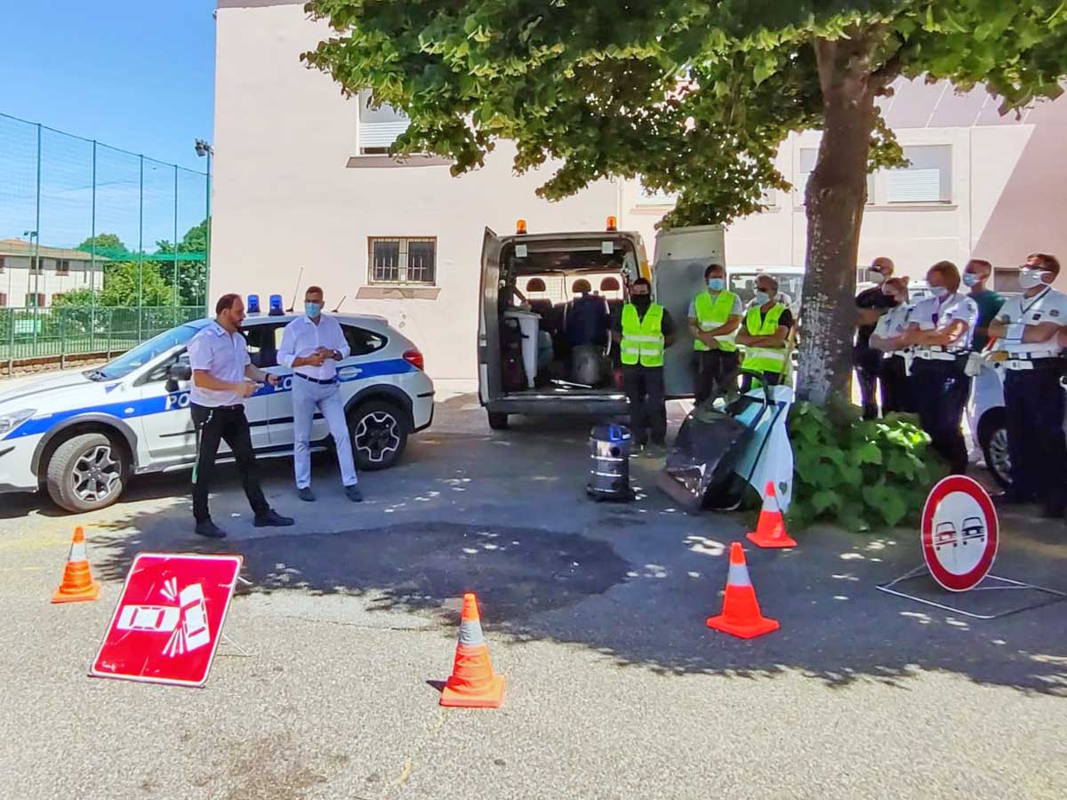 Omicidio stradale e ripristino post incidente, la polizia locale a lezione - Vimarsana News
