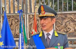 Il comandante provinciale della Guardia di finanza, Andrea Pecorari