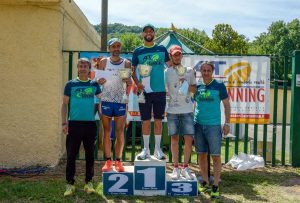 Sport - Atletica - Il podio della Corri Orte maschile