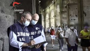 Controlli dei Nas sul corretto uso delle mascherine