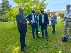 Viterbo - Cerimonia all'orto botanico