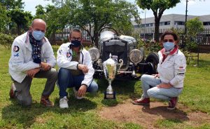 L'equipaggio viterbese alla 1000 Miglia