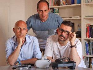 Alessio Alessandrini, Alessandro Angelelli e Roberto Mancini, co-founder di CuDriEc