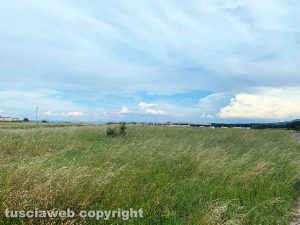 Viterbo - La zona dell'Acquarossa destinata al biodigestore