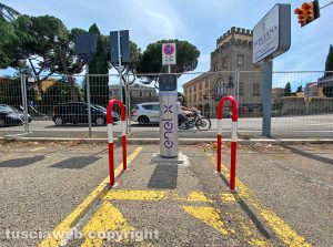 Viterbo - Il parcheggio abbandonato di viale Raniero Capocci