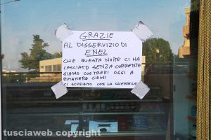 Viterbo - Una delle attività di Luca Selis