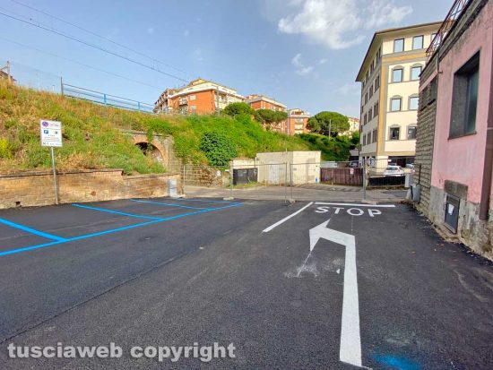 Viterbo - Il parcheggio di viale Raniero Capocci
