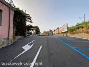 Viterbo - Il parcheggio di viale Raniero Capocci