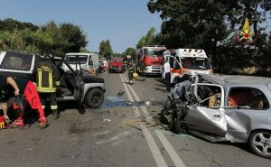 Ladispoli - Incidente su via Aurelia