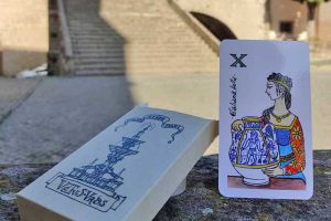 Le carte da gioco di Marco Guglielmi ispirate alla storia di Viterbo