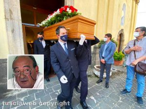 Viterbo - I funerali di Quarto Trabacchini