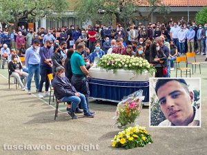 Viterbo - I funerali di Giuseppe Cossu