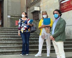 Viterbo - L'assessore De Carolis con i responsabili Medov