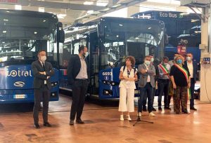 Civita Castellana - L'inaugurazione del nuovo deposito Cotral