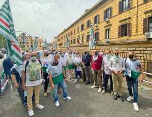 Roma - sit-in della Fns Cisl