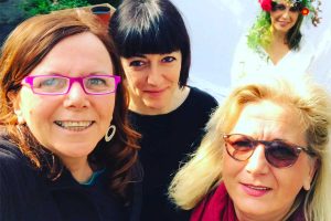 Le tre ideatrici del progetto