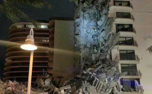 Miami - Il palazzo di 12 piani crollato