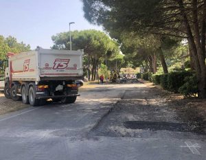 Montalto di Castro - Lavori a via Torre marina