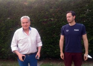 L'evento di yoga alla piscina comunale di Viterbo