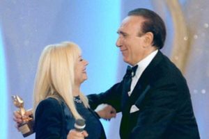 Pippo Baudo e Raffaella Carrà