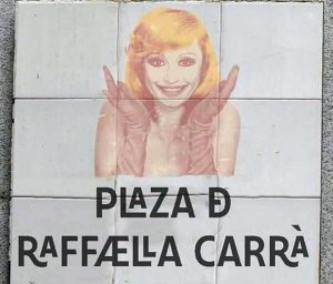 Madrid dedica una piazza a Raffaella Carrà