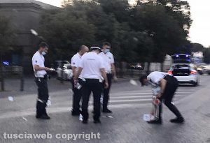 Viterbo - Scontro moto-auto, ferita una ragazza