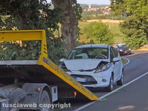 San Lorenzo Nuovo - L'incidente stradale sulla Maremmana