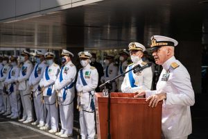 Roma - 156esimo anniversario del corpo delle capitanerie di porto