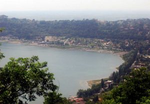 Il lago di Albano e Castel Gandolfo