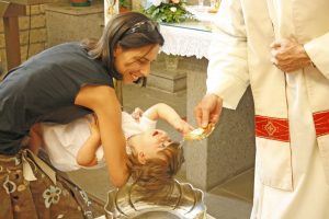 Viterbo - Il battesimo di Elena